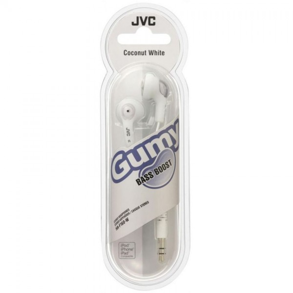 JVC oortelefoon in-ear HA-F160 wit