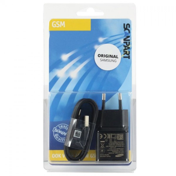 Scanpart Samsung snellader USB-C 2000mA zwart