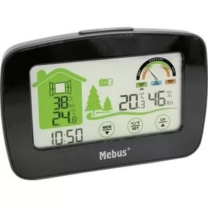 Mebus Weerstation Zwart