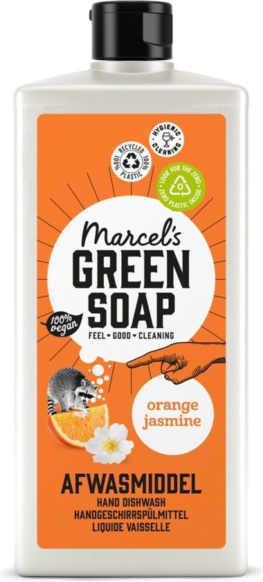 Marcel's Greensoap Afwasmiddel Sinaasappel En Jasmijn