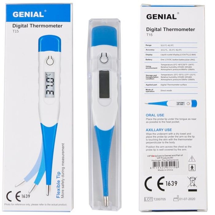 Koorts Thermometer Digitaal Flexibel