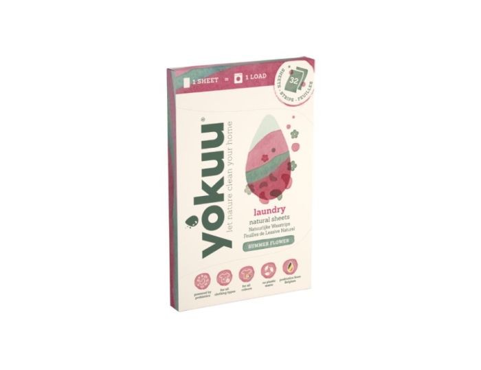 Yokuu wasstrips - Eenvoudig en milieuvriendelijk wassen - Probiotisch - 32 Stuks