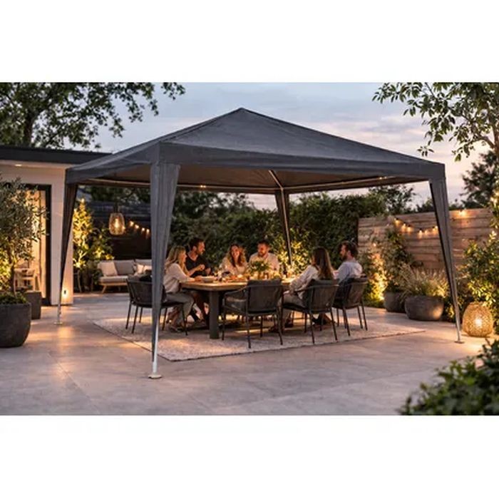 Partytent 300x300cm Grijs