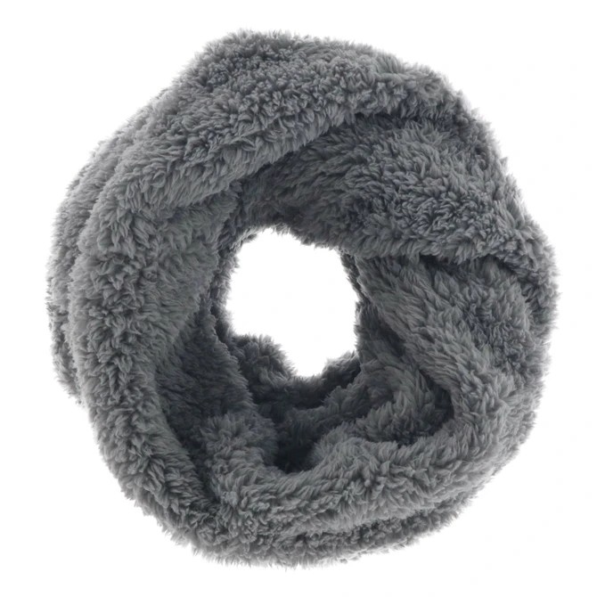 Unique Living Nonnie - Colsjaal - Teddy - Dark grey - Superzacht - Warm