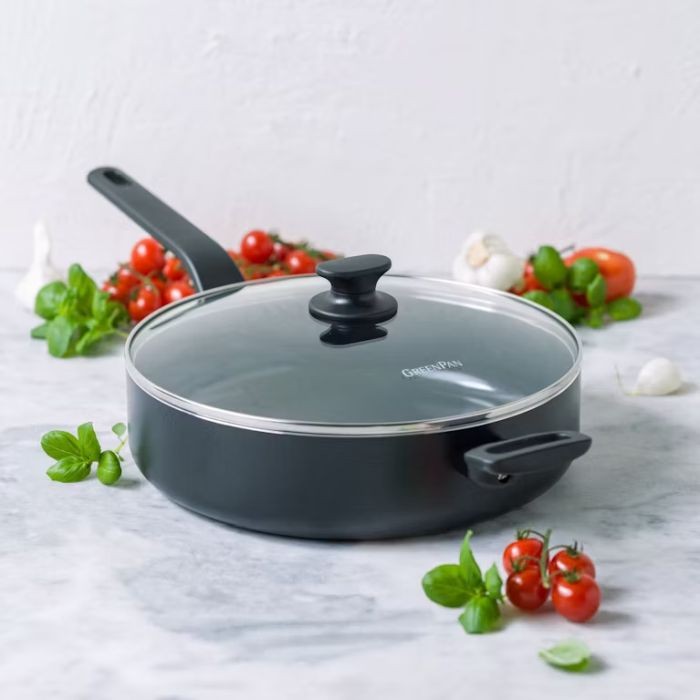 Greenpan Bk Enjoy Stoofpan Met Keramische Antikleeflaag Met Deksel 28cm