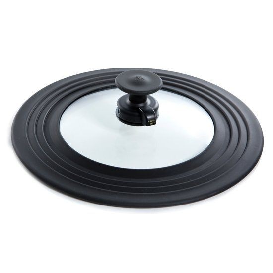 BK Universeel Antispatdeksel (Diameter 22-30 Cm) Zwart