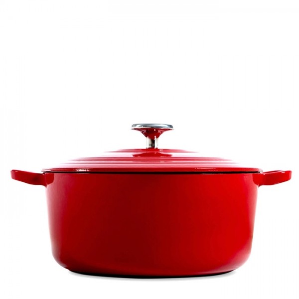 BK bourgogne braadpan 24cm chili red BK bourgogne braadpan 24cm chili red