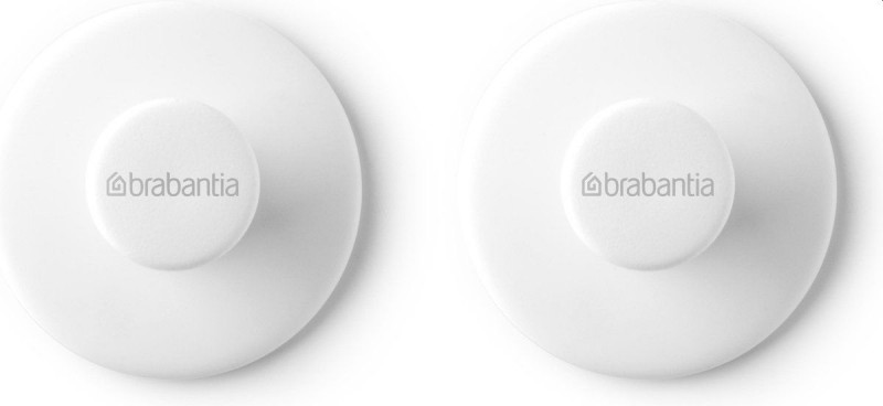 Brabantia ReNew handdoekhaakjes 2 stuks wit