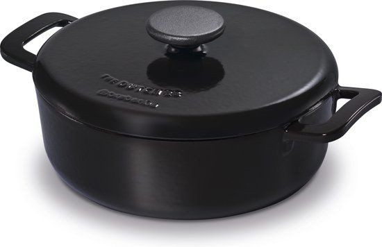 Brabantia gietijzeren braadpan 28 cm matt black Brabantia gietijzeren braadpan 28 cm matt black