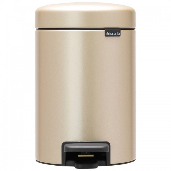 Brabantia NewIcon pedaalemmer 3 liter champagne Brabantia NewIcon pedaalemmer 3 liter champagne