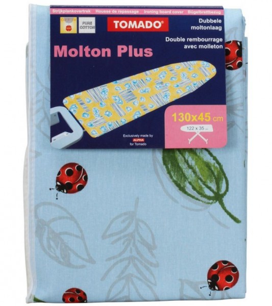 Tomado Strijkplankovertrek Molton 130x45 Tomado Strijkplankovertrek Molton 130x45