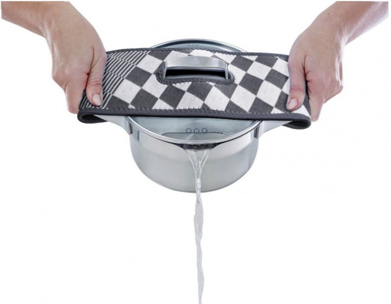 BK Mr. Gripper Afgiethulp Zwart Geruit