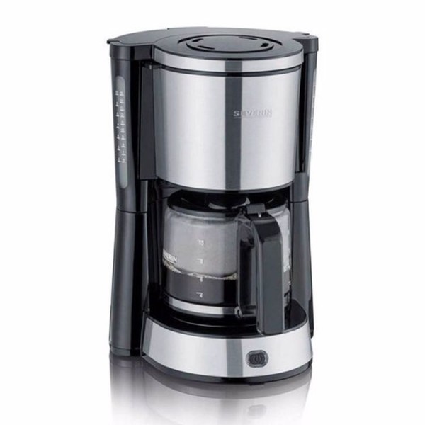 Severin koffiezetter Switch roestvrijstaal 1000w
