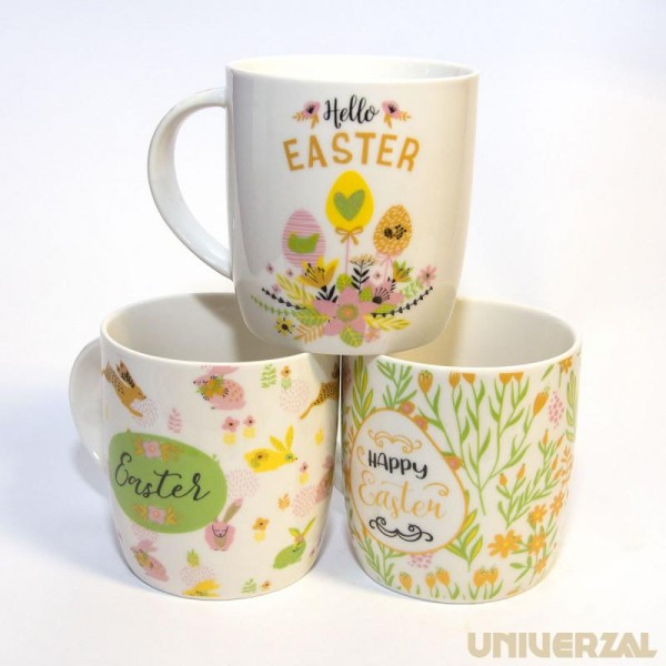 Beker Pasen 370ml porselein Beker Pasen 370ml porselein