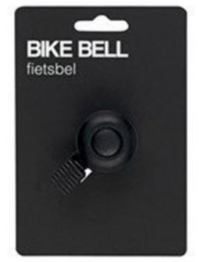 Justbike fietsbel ping zwart Justbike fietsbel ping zwart