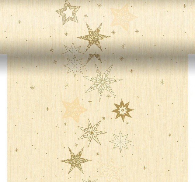 Duni tafelloper star stories 40x480cm Duni tafelloper star stories 40x480cm