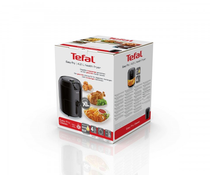 Tefal easy fry class EY2018 zwart Tefal easy fry class EY2018 zwart