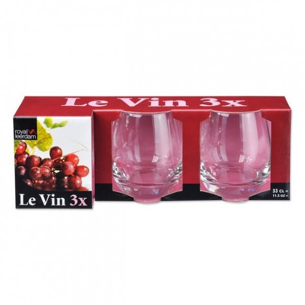 Royal Leerdam drinkglazen 33cl le vin 3-pack Royal Leerdam drinkglazen 33cl le vin 3-pack