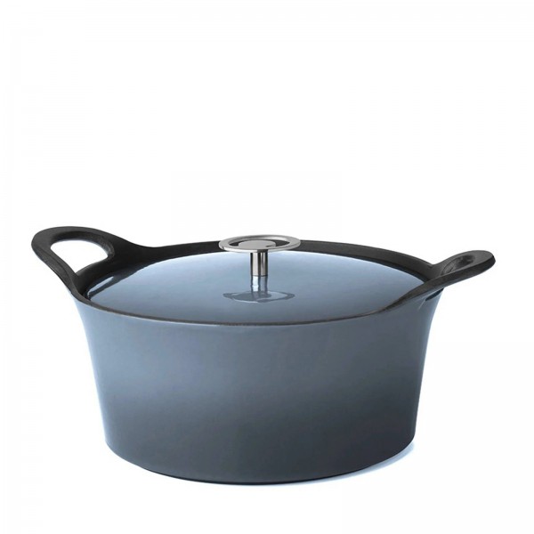 Cuisinox braadpan 25cm gietijzer blauwgrijs Cuisinox braadpan 25cm gietijzer blauwgrijs