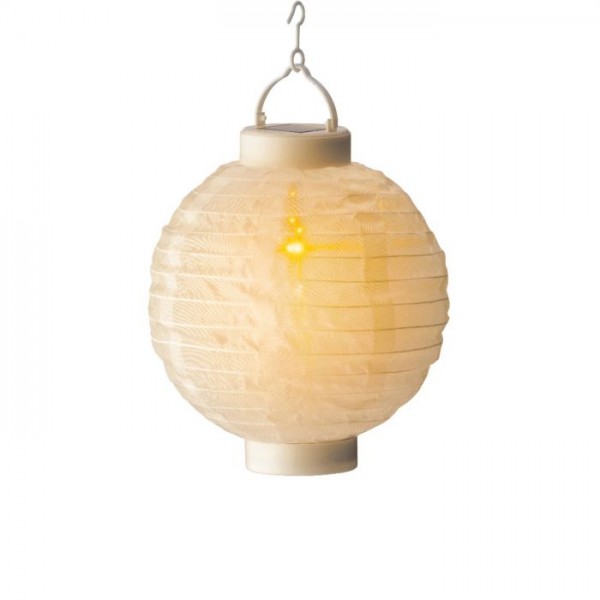 Lumineo solar lantaarn nylon vlam