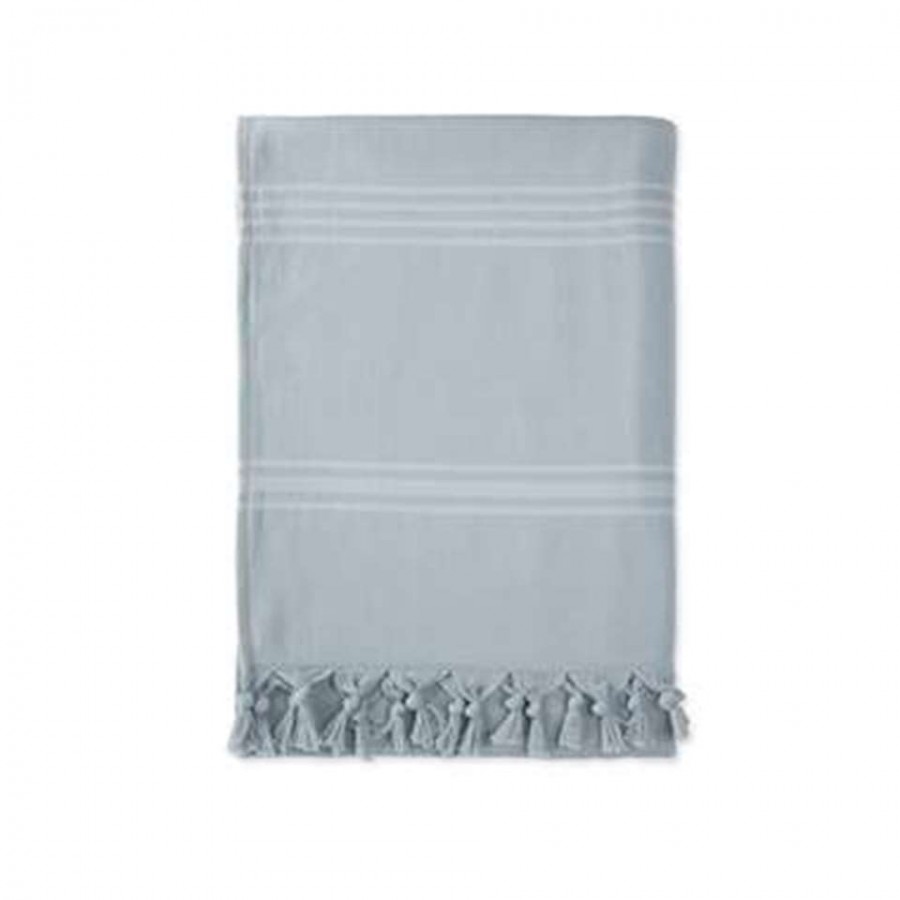 Byrklund hamamdoek licht blauw 90x170cm Byrklund hamamdoek licht blauw 90x170cm