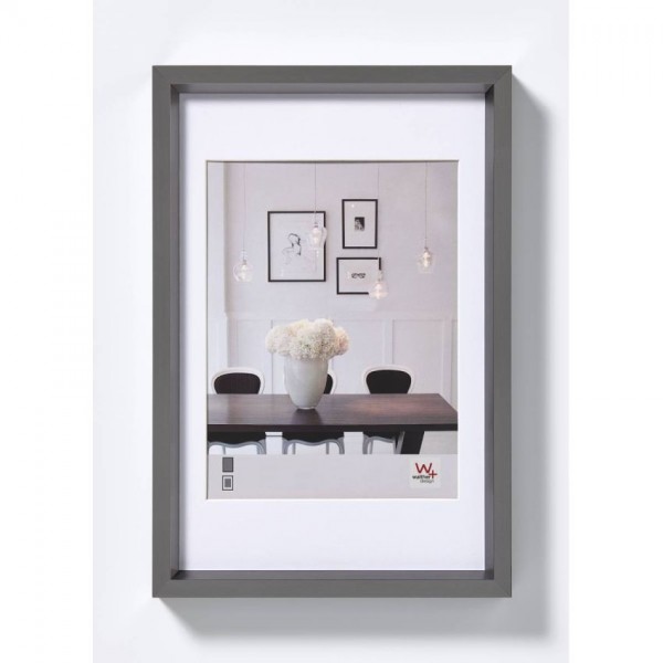 Walther Steel Style fotolijst 18x24cm staal
