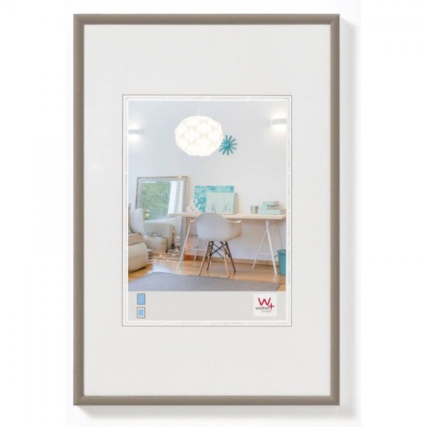Walther New Lifestyle fotolijst 15x20cm staal