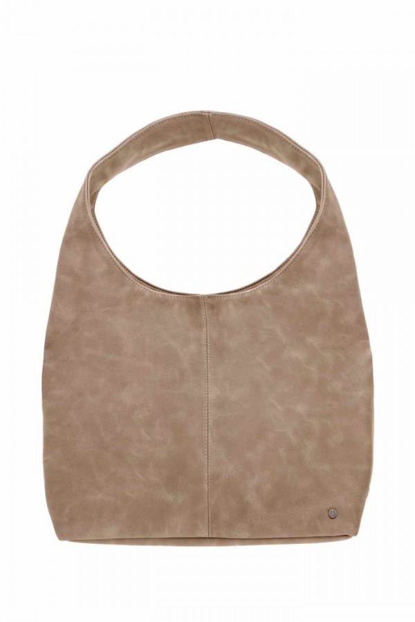 Zusss Trendy shopper taupe