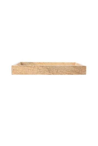 Zusss houten dienblad 19.5x2.5x11cm