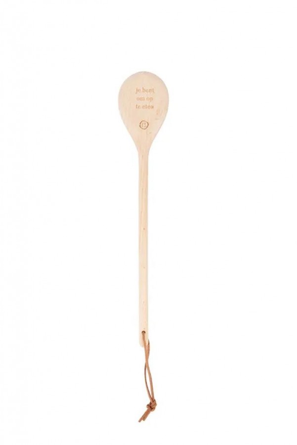 Zusss houten pollepel je bent om op te eten