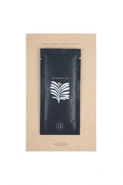 Zusss handmasker blad 10ml zwart Zusss handmasker blad 10ml zwart