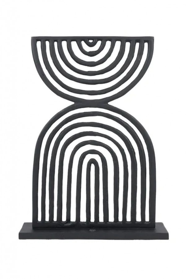 Zusss ornament bogen metaal zwart Zusss ornament bogen metaal zwart