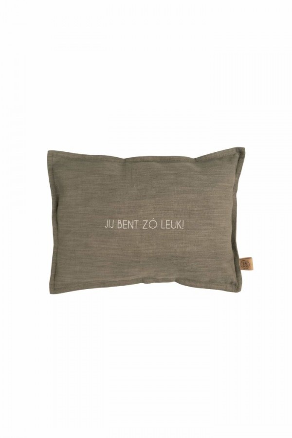 Zusss Kussen jij bent zo leuk 35x25cm