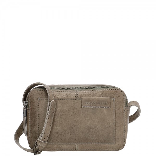 MicMacBags schoudertas Cote d'Azur middengrijs MicMacBags schoudertas Cote d'Azur middengrijs