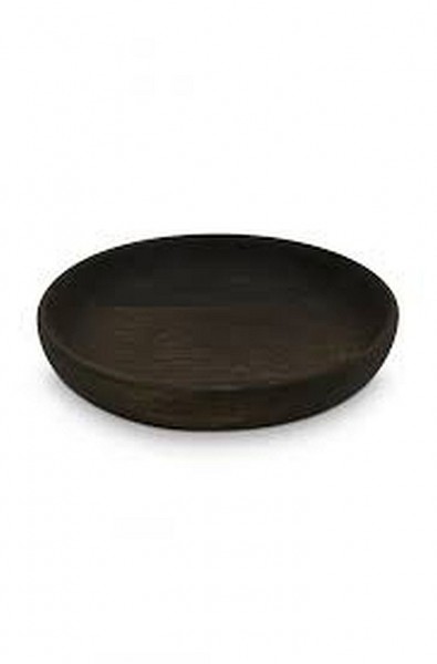 Vtwonen Bowl mango wood big black 15x2.5cm