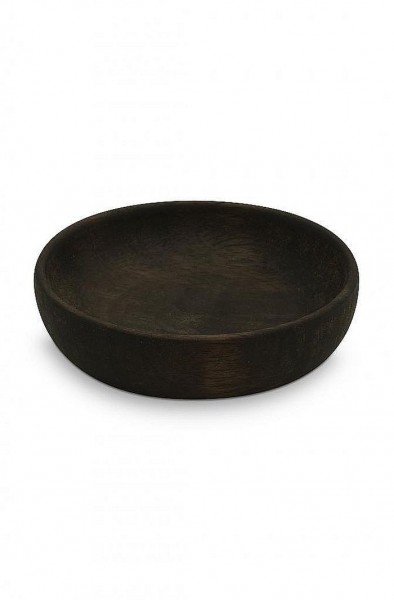 Vt wonen Bowl mango wood small black 10x2.5cm Vt wonen Bowl mango wood small black 10x2.5cm