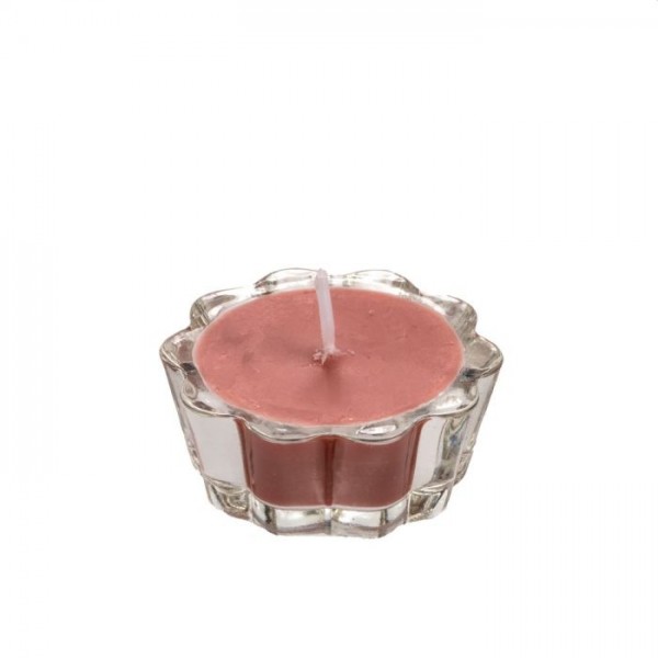 Home society Flower votive candle nude 7-pack