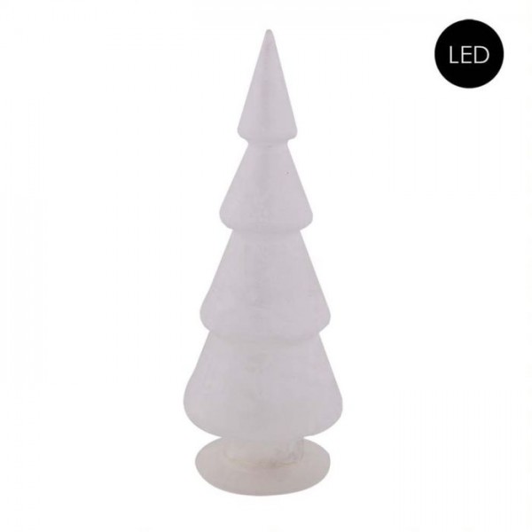 Home Society Glazen Boom LED L Wit