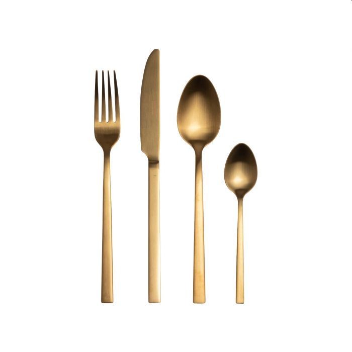 Gusta bestek goud 16-delig