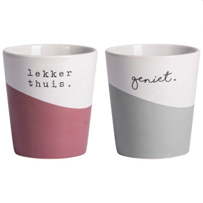 Gusta mokje Geniet-thuis set 2 Gusta mokje Geniet-thuis set 2