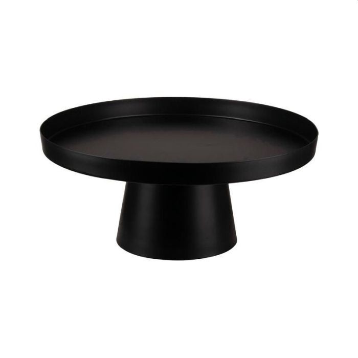 Gusta Deco/taarthouder metaal 31.5cm zwart Gusta Deco/taarthouder metaal 31.5cm zwart