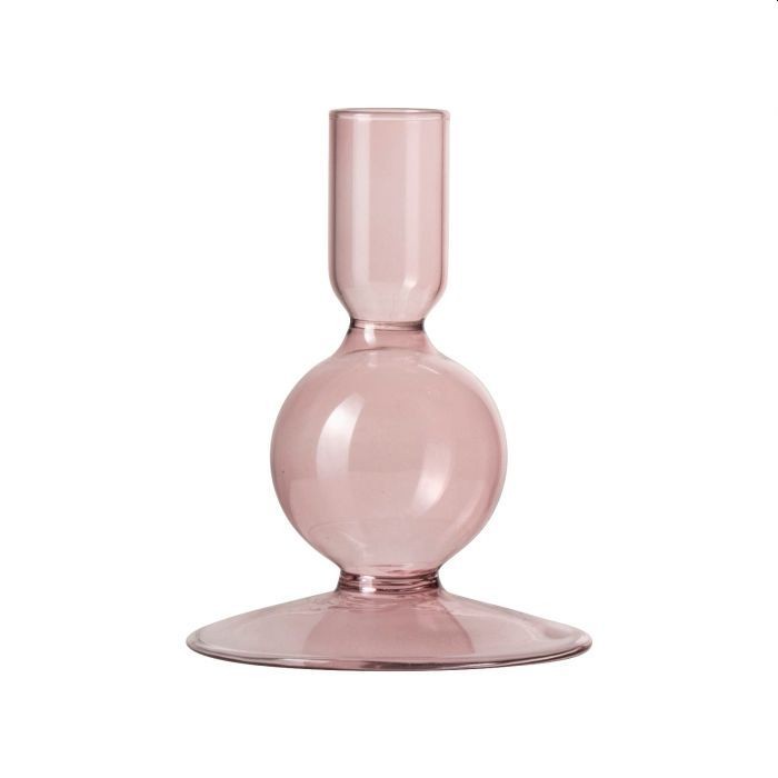 Gusta dinerkaarshouder glas 9x11cm roze Gusta dinerkaarshouder glas 9x11cm roze