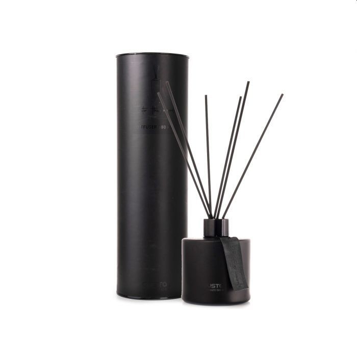 Gusta Diffuser pu leer 180ml zwart Gusta Diffuser pu leer 180ml zwart