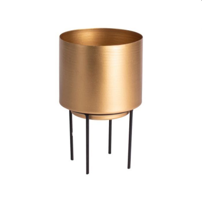 Gusta plantenpot goud 11x17cm Gusta plantenpot goud 11x17cm