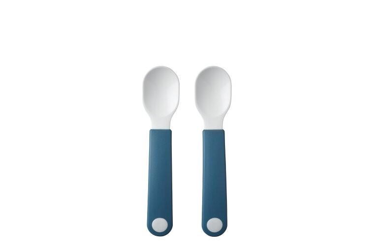 Mepal Set oefenlepel Mio 2 stuks deep blue