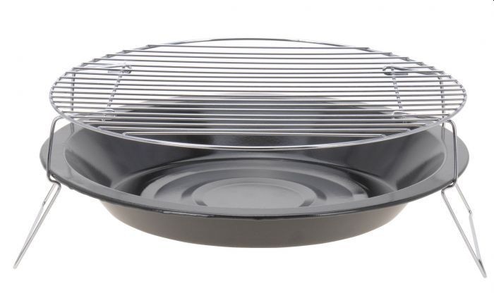 BBQ Tafelbarbecue Rond 360x135mm BBQ Tafelbarbecue Rond 360x135mm