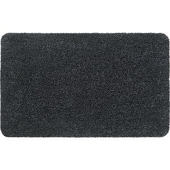 Aquastop droogloopmat 50x80cm grafiet Aquastop droogloopmat 50x80cm grafiet