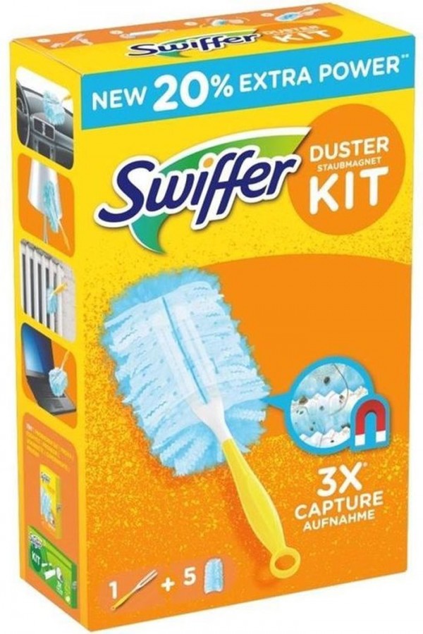 Swiffer duster starterkit ambi pur 3 navullingen Swiffer duster starterkit ambi pur 3 navullingen