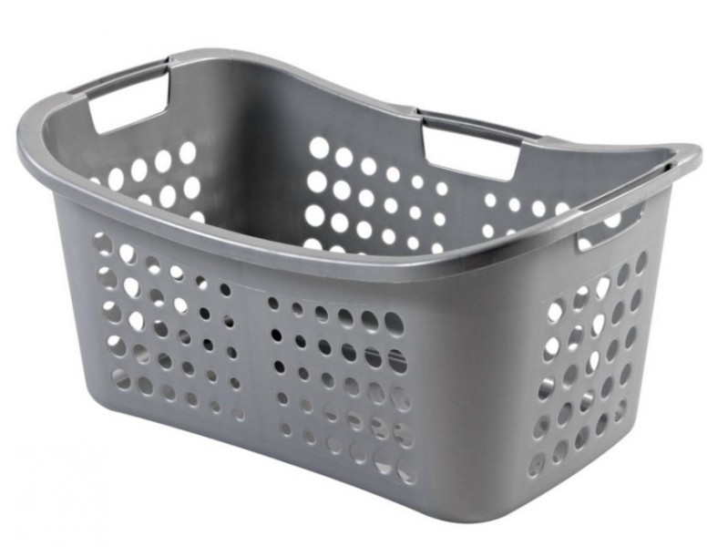 Curver wasmand Ergo Victor 50 liter zilver Curver wasmand Ergo Victor 50 liter zilver
