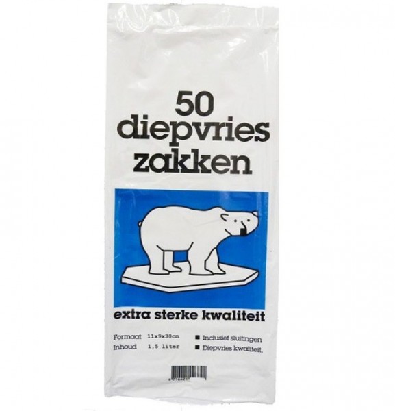 Diepvrieszakken 1 liter Diepvrieszakken 1 liter